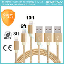 Fast Charging USB Data Cable for iPhone 6 6s Plus iPad